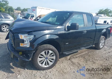 2017 Ford F150 Xl из США, поврежденный, VIN 1FTEX1EPXHFC28707
